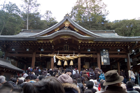 新年の初詣は兵庫県高砂市の鹿島神社